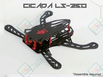 LISAMRC LS-250 Cicada 250 Class Racing Drone Carbon Fibre Kit