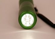 LED Flashlight / Torch (9 Bulbs, Long Lasting) Green Colour