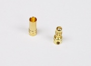 3DPro 4mm Gold Plated Spring Connector 3 Pairs Pack