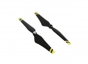 DJI E600 12*4.2" Self-tightening Black Props (Yellow Strips)