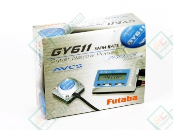Futaba GY611 Gyro + BLS251 Brushless Servo