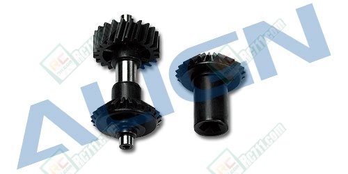 M1 Torque Tube Front Drive Gear Set - 21T for T-Rex 700N
